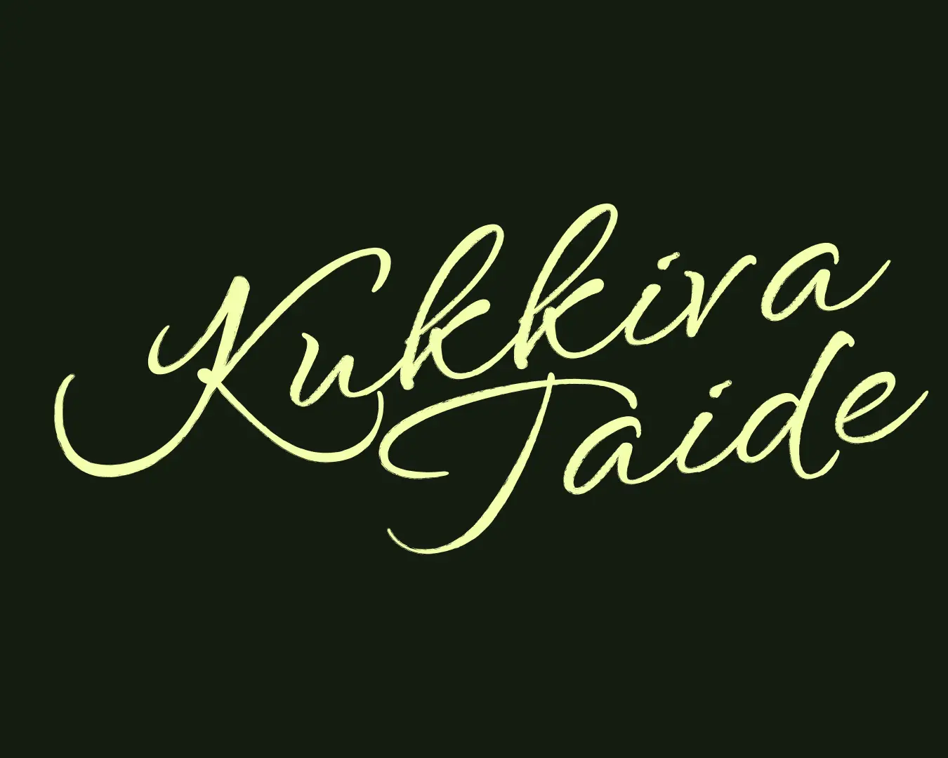 Kukkiva Taide's Wordmark